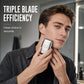Men's Portable Electric Shaver with 3 Blades