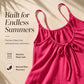 👗☀️ Macacão de verão feminino sem costas – Tecido leve, alças ajustáveis e corte solto ✨