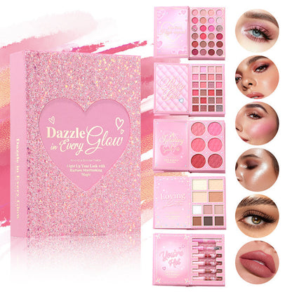 🎉✨️Incrível 50% de desconto!💄Recomendado por maquilhadores profissionais!👱🏻‍♀️Uma única paleta para criar toda a sua maquilhagem de rosto inteiro! Conjunto de Paletas de Maquilhagem Tudo-em-Um