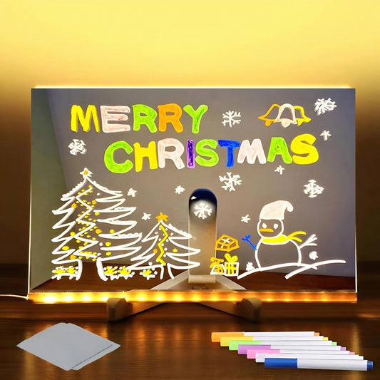 (🌲Promoção de Natal Antecipada🎁) -✨Quadro de Notas LED Colorido🎨