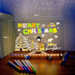 (🌲Promoção de Natal Antecipada🎁) -✨Quadro de Notas LED Colorido🎨