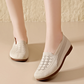 ⏳⏳Sapatos de senhora respiráveis de malha Fly-Knit sem atacadores