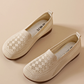 ⏳⏳Sapatos de senhora respiráveis de malha Fly-Knit sem atacadores