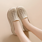 ⏳⏳Sapatos de senhora respiráveis de malha Fly-Knit sem atacadores