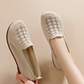 ⏳⏳Sapatos de senhora respiráveis de malha Fly-Knit sem atacadores
