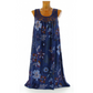 ☀️☀️Vestido feminino elegante sem mangas com estampado floral