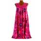 ☀️☀️Vestido feminino elegante sem mangas com estampado floral