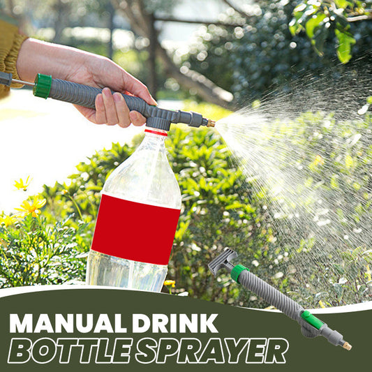🔥Promoção Especial⚡ Pulverizador Manual para Garrafas de Bebidas com Bocal Ajustável