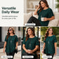 ✨✨Blusa Plus Size Plissada que Realça a Silhueta