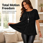 ✨✨Blusa Plus Size Plissada que Realça a Silhueta