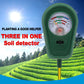 Detetor de solo 3 em 1 com visor de ponteiro
