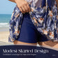 Conjunto de biquíni plus size tankini para mulher com calções.