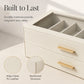 💓💫 50% OFF! 🕶️👓 2-Tier Sunglasses Organizer Box with Transparent Glass Top Display – Stylish, elegant, and space-saving. Perfect for everyday eyewear storage!😍 Loved by 4,521+ style enthusiasts!