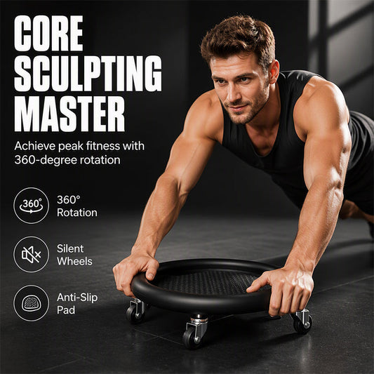 🎉 Promoção de 2026 — Mais de 30.900 unidades vendidas! 💞 Disco de rolo abdominal com apoio para os joelhos – Estável 💪