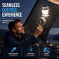 🔥Hot Sale 50% OFF🔥 Solar Folding Fan – 1200mAh, USB-C Rechargeable, LED Light, for Camping 🏕️