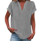 ✨Blusa de verão para mulher com decote em V