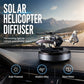 ⏳Difusor de aromas para carro helicóptero rotativo movido a energia solar