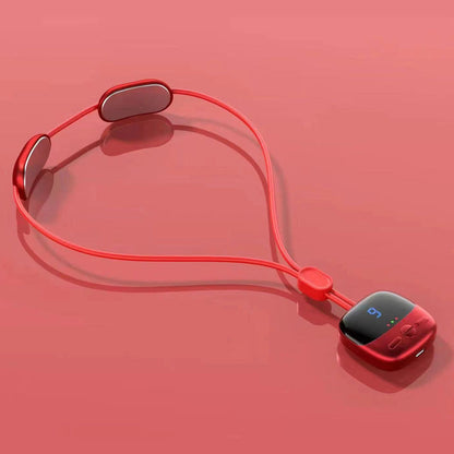 🧘50% OFF NOW! Portable Pendant Neck Massager with Heat, Hanging‑Style Electric Neck Relaxer, Multi‑Mode & Intensity Settings for Neck Muscle Relief at Home Office Travel