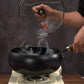 Uncoated Thick Iron Pot