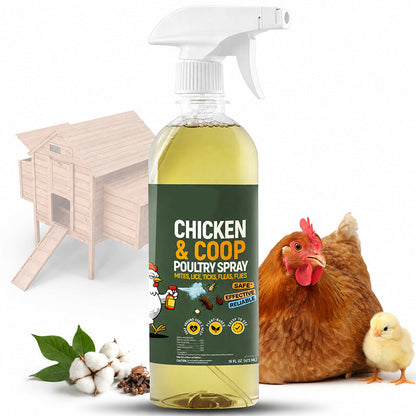 🐔 Spray Botânico para o Cuidado das Aves e Galinheiro – Manutenção de Rotina