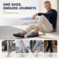 Sapatos slip-on de malha respirável para homem