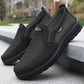 Sapatos slip-on de malha respirável para homem