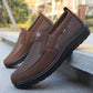 Sapatos slip-on de malha respirável para homem