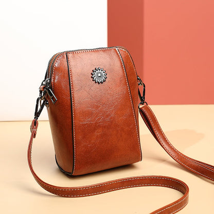 🔥ÚLTIMO DIA 50% DESCONTO👜 Bolsa vertical retro para telemóvel