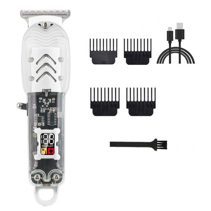 ✨✨Conjunto de Máquina de Cortar Cabelo Elétrica Sem Fios