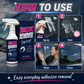 🔥 Spray Removedor de Adesivos Multiusos – Fórmula Suave que Dissolve Adesivos, Fitas e Etiquetas – Ideal para Vidro, Metal, Plástico e Madeira Envernizada 🧴✨