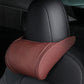 Almofada ergonómica de espuma viscoelástica para encosto de cabeça de automóvel