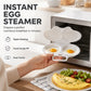 🥚 Ovos escalfados perfeitos em 2 minutos – Sem óleo, sem risco de explosão. Cozinhador de ovos para micro-ondas com tampa à prova de salpicos. Disponível no Reino Unido.