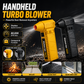 ⏰60% DESCONTO⏰ Soprador Turbo – Controlo de Velocidade Contínuo, Leve (424g) – Remove os Colchões Neve, Pó e Infla – Compacto e Potente! 🔧
