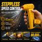 ⏰60% DESCONTO⏰ Soprador Turbo – Controlo de Velocidade Contínuo, Leve (424g) – Remove os Colchões Neve, Pó e Infla – Compacto e Potente! 🔧