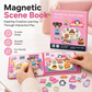 🧩Christmas Pre Sale￡7.99!!☃️ 🧒 Kids Magnetic Quiet Book – Folding puzzle scenes, magnetic & educational – Boosts creativity & learning for boys & girls 👧✨