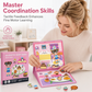 🧩Christmas Pre Sale￡7.99!!☃️ 🧒 Kids Magnetic Quiet Book – Folding puzzle scenes, magnetic & educational – Boosts creativity & learning for boys & girls 👧✨