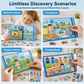 🧩Christmas Pre Sale￡7.99!!☃️ 🧒 Kids Magnetic Quiet Book – Folding puzzle scenes, magnetic & educational – Boosts creativity & learning for boys & girls 👧✨