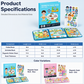 🧩Christmas Pre Sale￡7.99!!☃️ 🧒 Kids Magnetic Quiet Book – Folding puzzle scenes, magnetic & educational – Boosts creativity & learning for boys & girls 👧✨