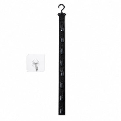 ✨ Cabide de parede para chapéus com 8 molas – Ajuda a poupar espaço e a expor a sua coleção de bonés, ideal para quarto e closet ✨
