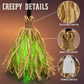 🧙 Animated Witch Broom Halloween Decoration with Lights and Sound