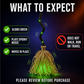 🧙 Animated Witch Broom Halloween Decoration with Lights and Sound