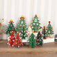 🎄 POR TEMPO LIMITADO - 50% DESCONTO! 💥 Kit de enfeites de Natal em madeira para montar - Festivo, artesanal e divertido ✨