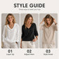 🌞💃Blusa casual para mulher com capuz e bainha com cordão