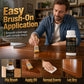 🥳2026 TOP PICK🥳 Wood Care Oil – Revives Dull Wood Surfaces, Boosts Shine & Depth – Protective Finish, Includes Application Brush! 🛡️💨