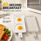 📢📢50% OFF !! ⏰Fast Microwave 2-Well Egg Cooker