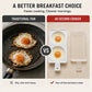 📢📢50% OFF !! ⏰Fast Microwave 2-Well Egg Cooker