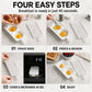 📢📢50% OFF !! ⏰Fast Microwave 2-Well Egg Cooker