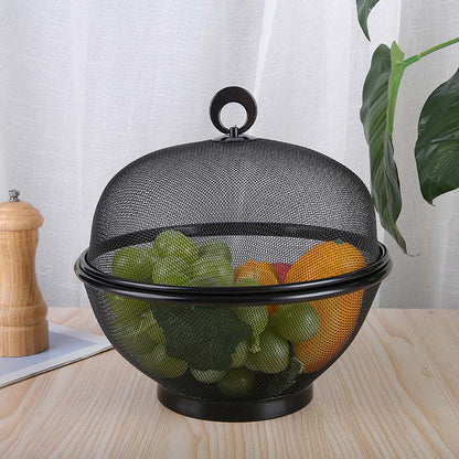 🧺🍎 Cesta de frutas com tampa – Protege e mantém as frutas frescas