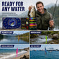 🎄Calendário do Advento de Natal com Iscas Artificiais para Pesca, incluindo Colheres Popper Minnow