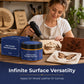 🎨✨Heat-Activated Wood Burning Paste – DIY Pyrography on Wood, Leather & Canvas with Heat Gun!